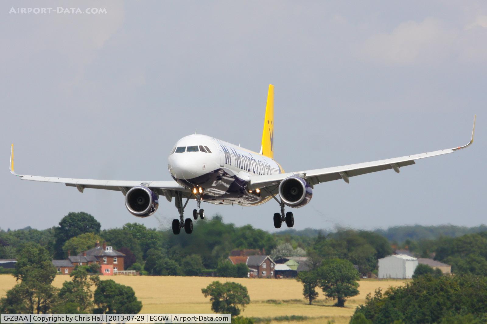 G-ZBAA, 2013 Airbus A320-214 C/N 5526, Monarch