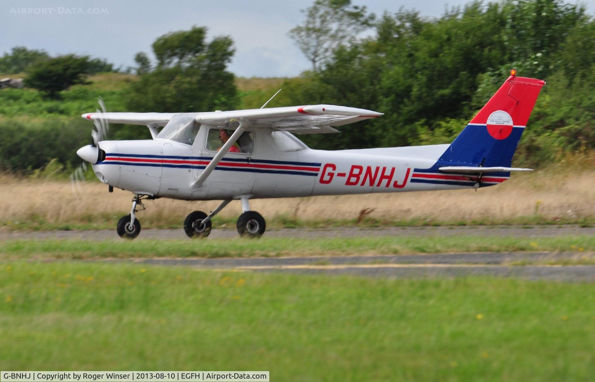 G-BNHJ, 1978 Cessna 152 C/N 152-81249, Visiting 152 operated by the Pilot Centre at Denham Airport.