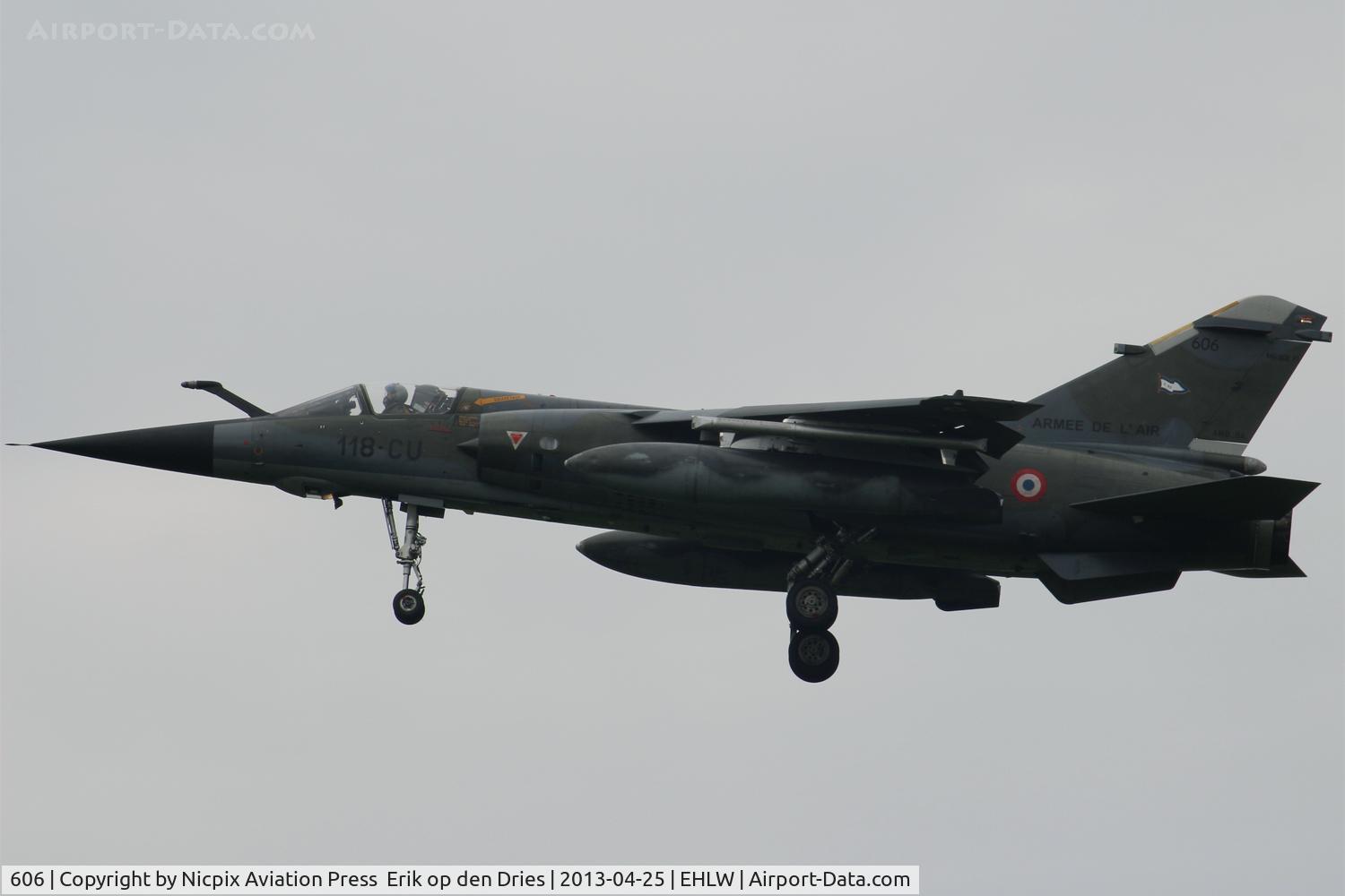 606, Dassault Mirage F.1CR C/N 606, Old lady Mirage F-1CR 606 during Frisian Flag 2013