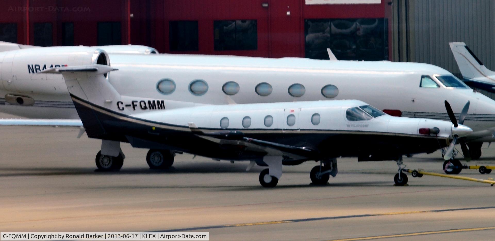C-FQMM, 2005 Pilatus PC-12/45 C/N 612, Ramp LEX