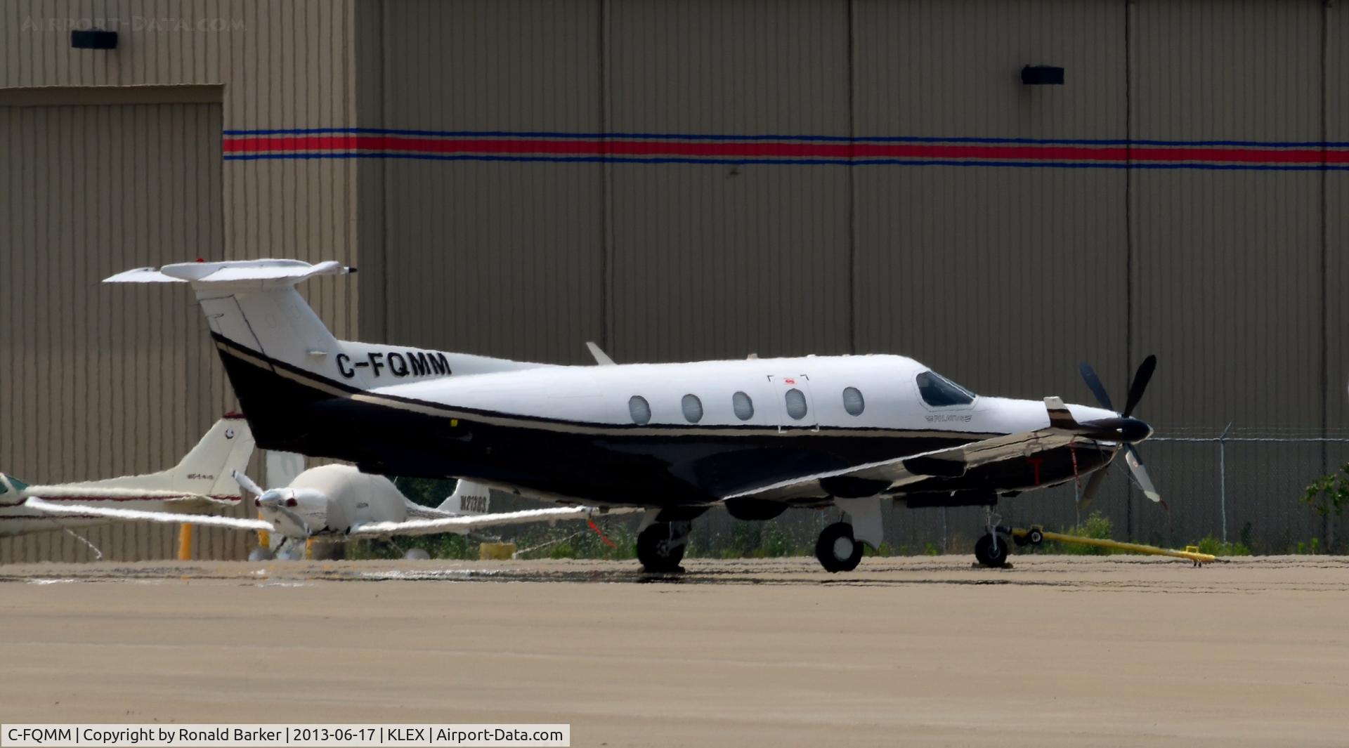C-FQMM, 2005 Pilatus PC-12/45 C/N 612, Ramp LEX