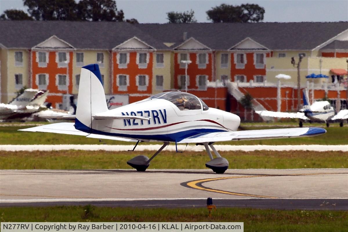 N277RV, 2006 Vans RV-7A C/N 71914, Van's RV-7A [71914] Lakeland-Linder~N 16/04/2010