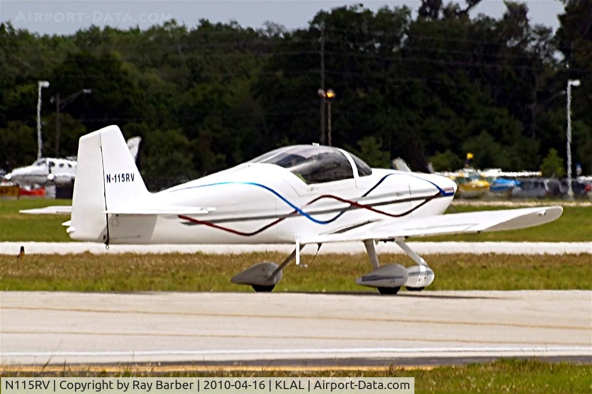 N115RV, 1998 Vans RV-6A C/N 24228, Van's RV-6A [24228] Lakeland-Linder~N 16/04/2010