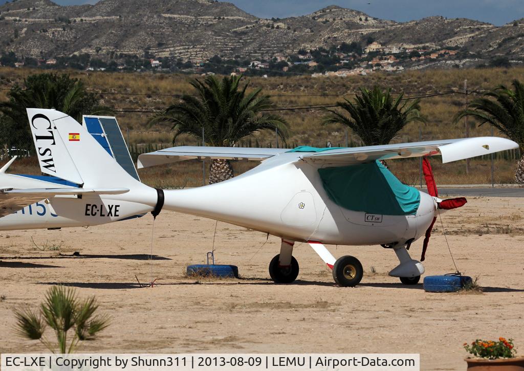 EC-LXE, 2006 Flight Design CTSW C/N 06-07-16-AR, Parked @ LEMU Ramp...