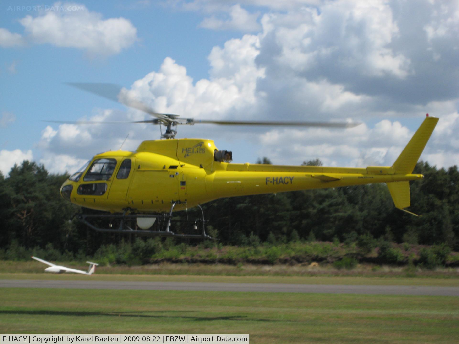 F-HACY, 2006 Eurocopter AS-350B-2 Ecureuil Ecureuil C/N 9080, on visit@EBZW