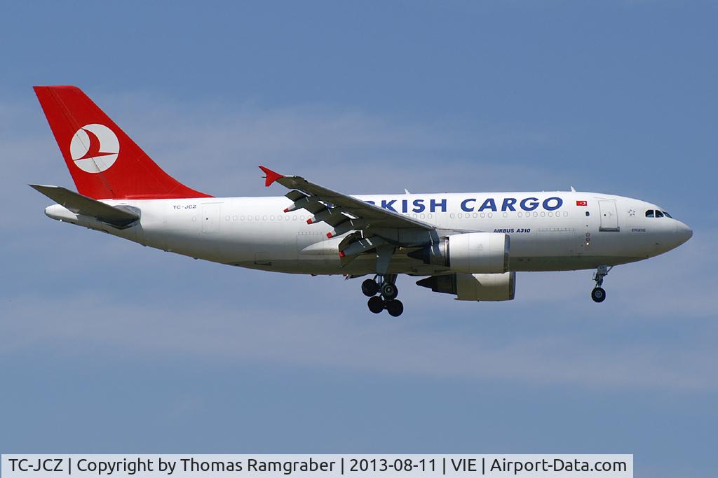TC-JCZ, 1988 Airbus A310-304 C/N 480, Turkish Airlines Cargo Airbus A310-300F