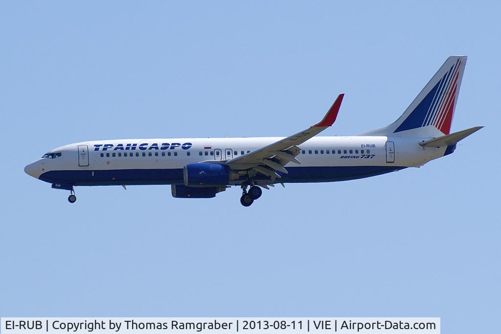 EI-RUB, 2007 Boeing 737-85P C/N 33982, Transaero Airlines Boeing 737-800