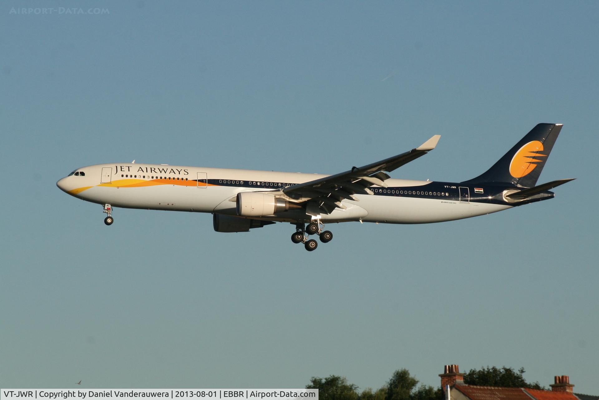VT-JWR, 2012 Airbus A330-302 C/N 1351, Arrival of flight 9W228 to RWY 20