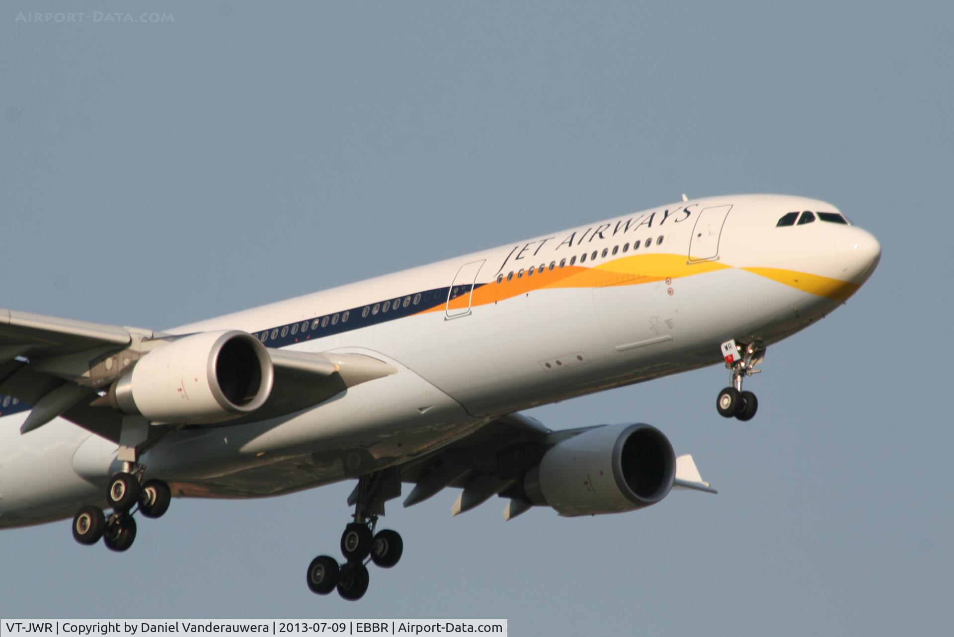 VT-JWR, 2012 Airbus A330-302 C/N 1351, Arrival of flight 9W227 to RWY 02