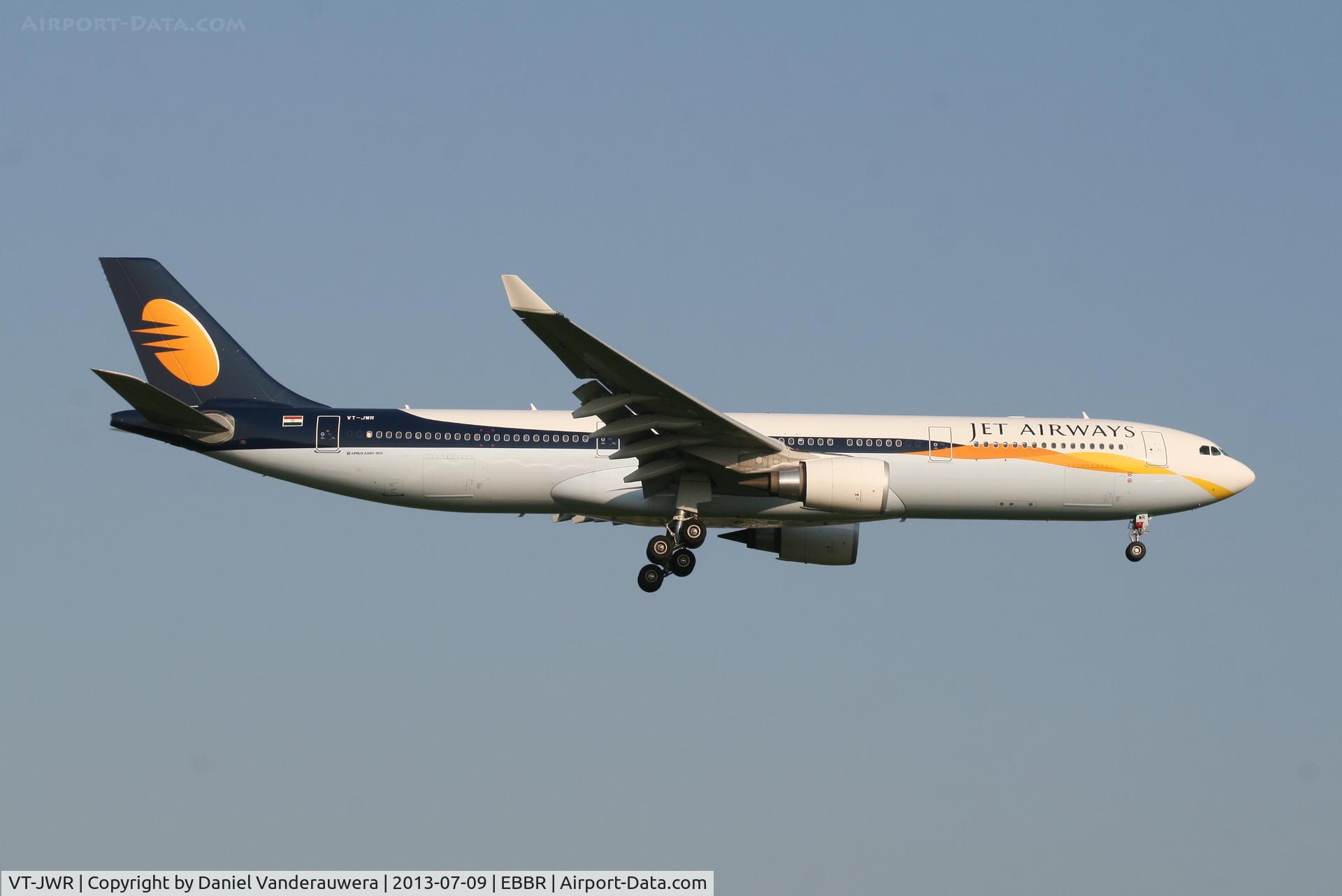 VT-JWR, 2012 Airbus A330-302 C/N 1351, Flight 9W227 is descending  to RWY 02