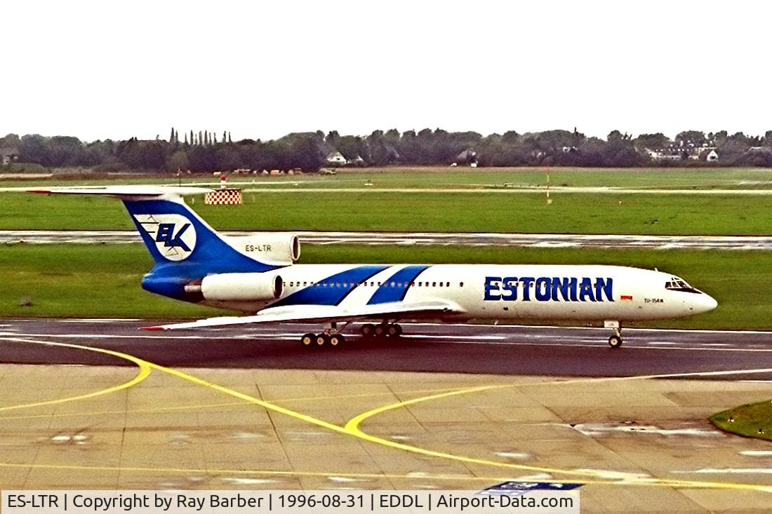 ES-LTR, 1991 Tupolev Tu-154M C/N 91A896, Tupolev Tu-154M [91A-896] (ELK Estonian) Dusseldorf~D 31/08/1996