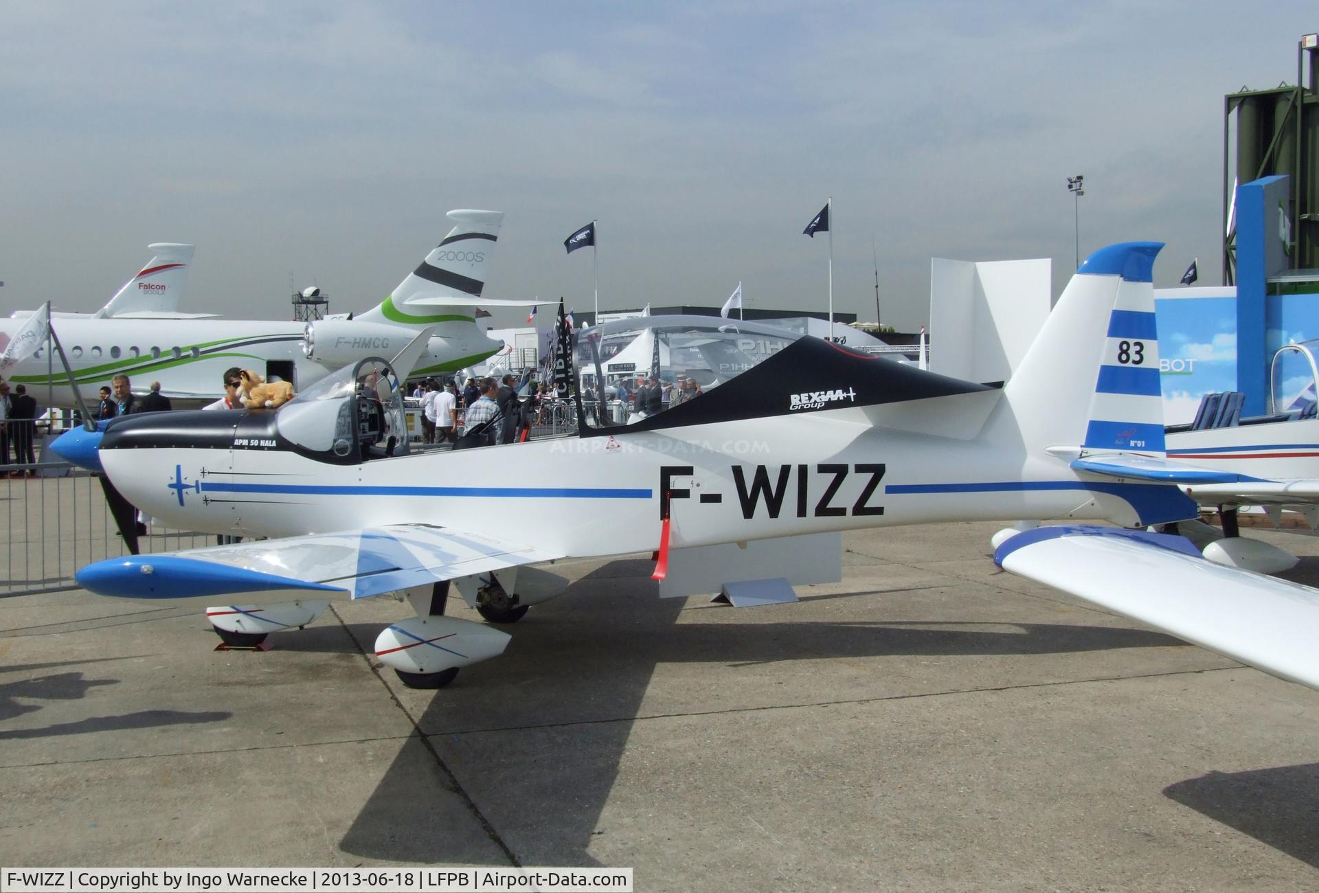 F-WIZZ, 2013 Issoire APM 50 Nala C/N 01, Issoire APM 50 Nala at the Aerosalon 2013, Paris