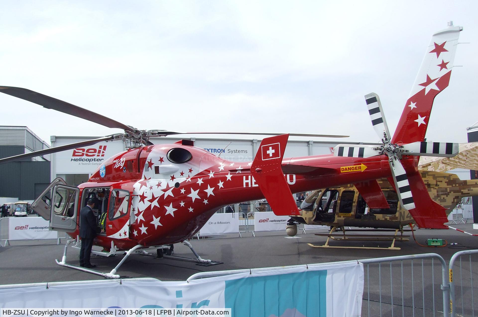 HB-ZSU, 2011 Bell 429 GlobalRanger C/N 57067, Bell 429 at the Aerosalon 2013, Paris