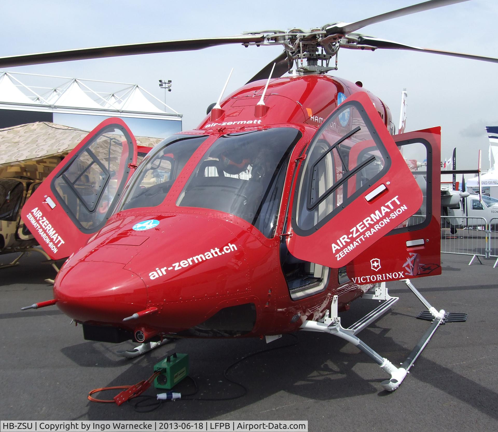 HB-ZSU, 2011 Bell 429 GlobalRanger C/N 57067, Bell 429 at the Aerosalon 2013, Paris