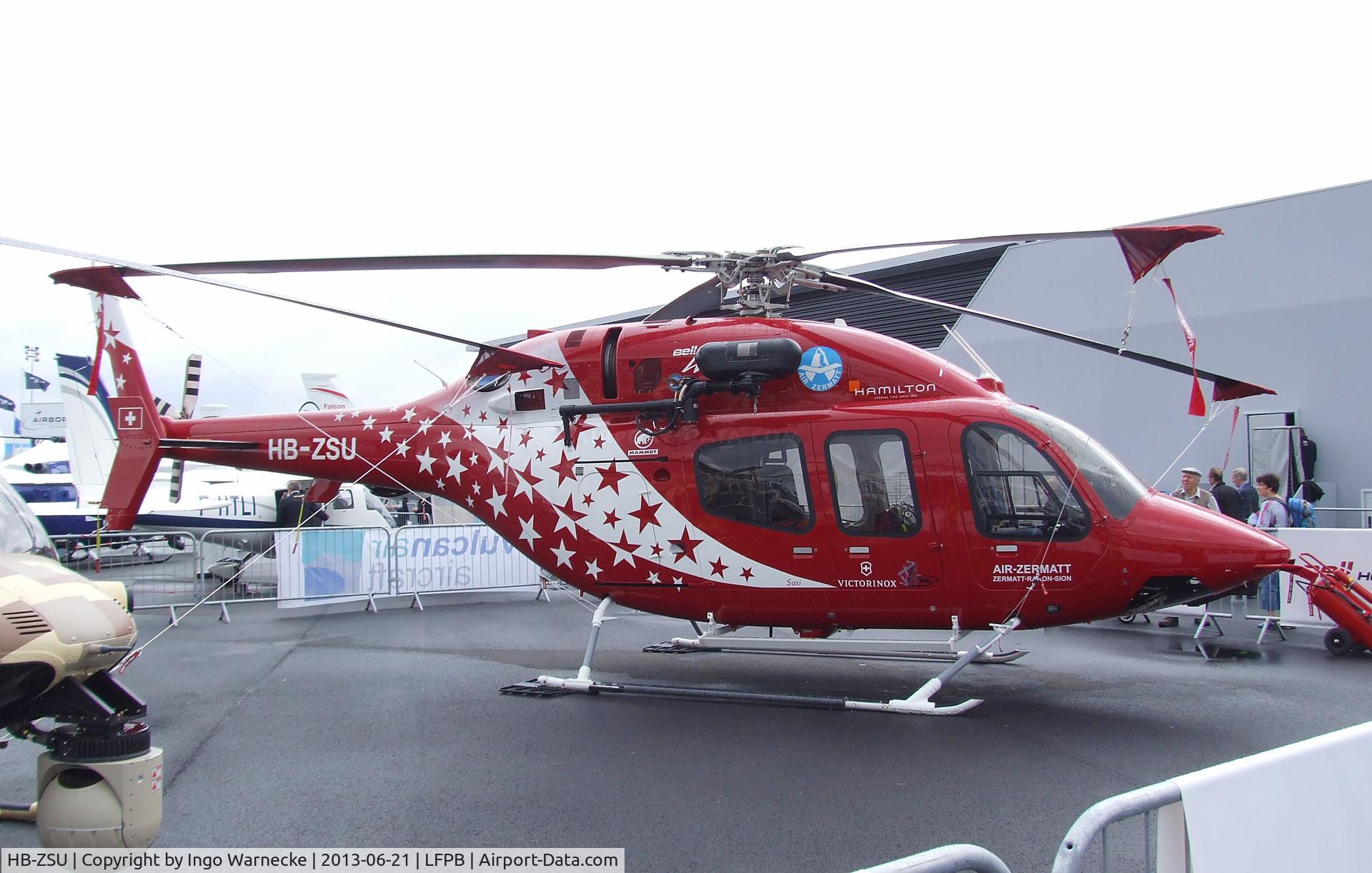 HB-ZSU, 2011 Bell 429 GlobalRanger C/N 57067, Bell 429 at the Aerosalon 2013, Paris
