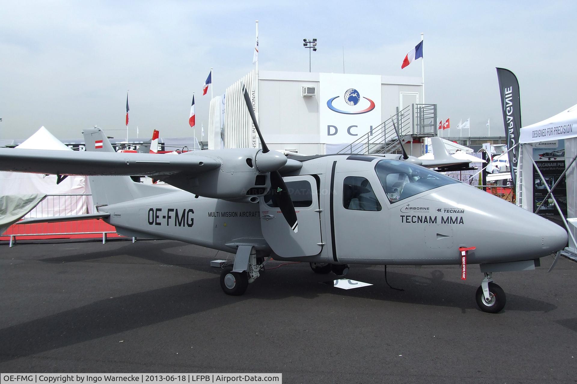 OE-FMG, Tecnam P-2006T C/N 097, Tecnam P2006T MMA Multi Mission Aircraft at the Aerosalon 2013, Paris