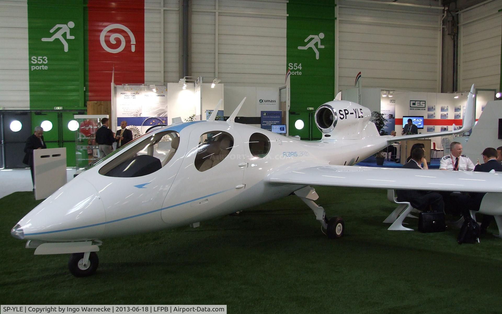 SP-YLE, 2013 Flaris LAR-1 C/N 01, Flaris LAR-1 (first flight planned for end of 2013) at the Aerosalon 2013, Paris