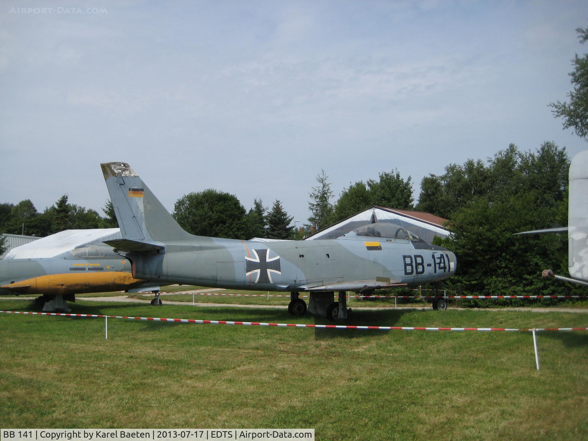 BB 141, Canadair CL-13A Sabre 5 C/N 840, shot in a private museum @Villingen-Schwenningen, Germany