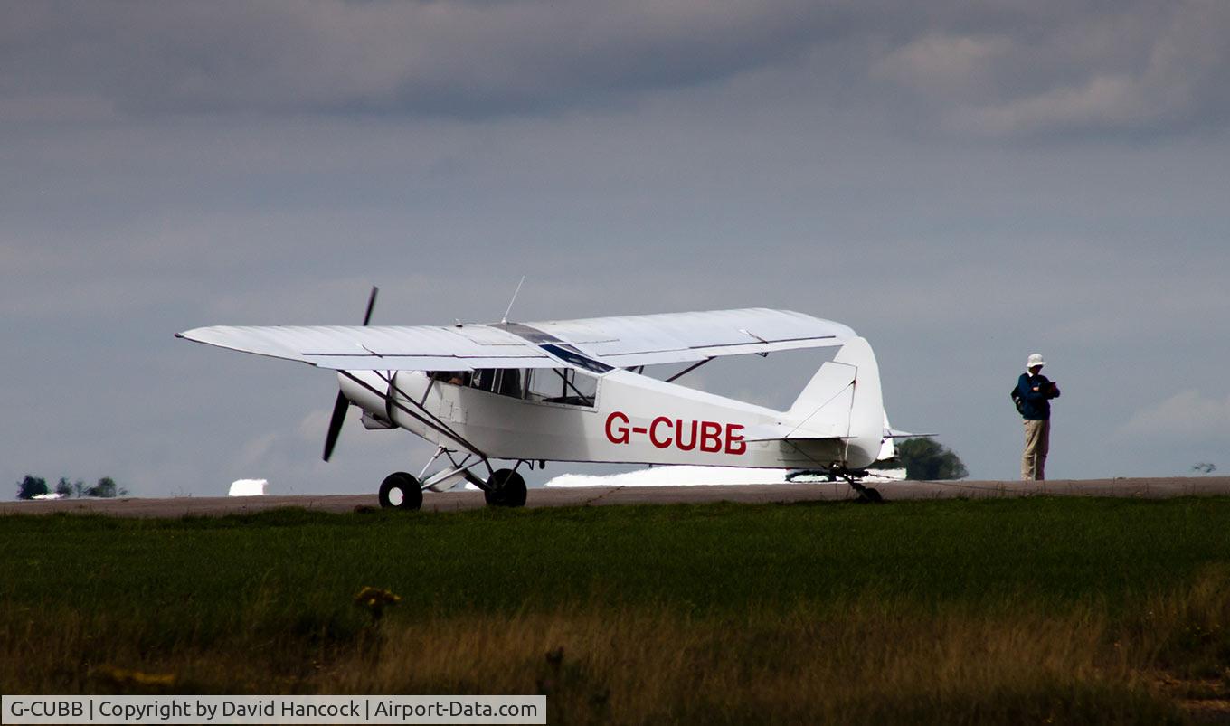 G-CUBB, 1953 Piper L-18C Super Cub (PA-18-125) C/N 18-3111, Taken at Aston Down 10th August 2013 during the gliding nationals.