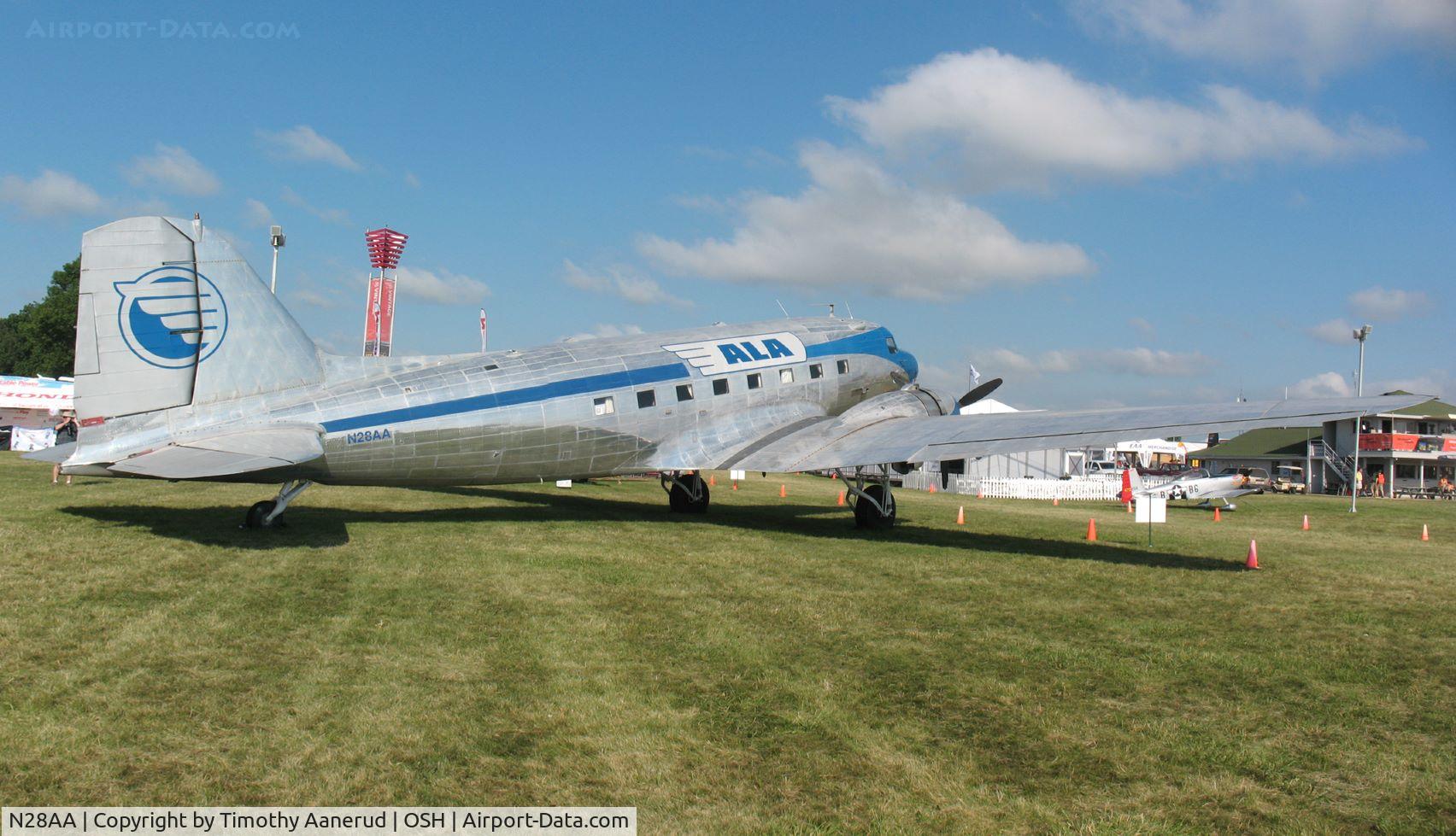 N28AA, 1940 Douglas DC-3A C/N 2239, 1940 Douglas DC3A, c/n: 2239