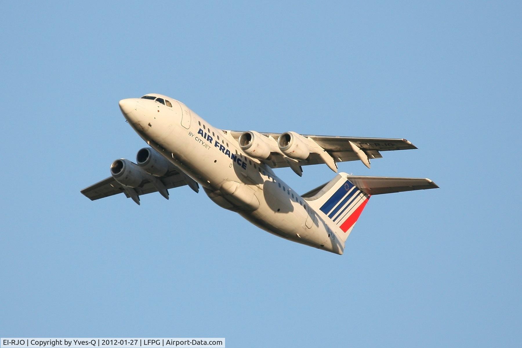 EI-RJO, 1999 British Aerospace Avro 146-RJ85A C/N E2352, British Aerospace Avro 146-RJ85A, Roissy Charles De Gaulle Airport (LFPG-CDG)