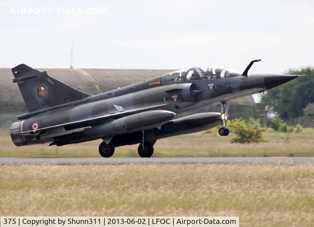 375, Dassault Mirage 2000N C/N 375, Used as a demo during LFOC Open Day 2013 with Ramex Delta...