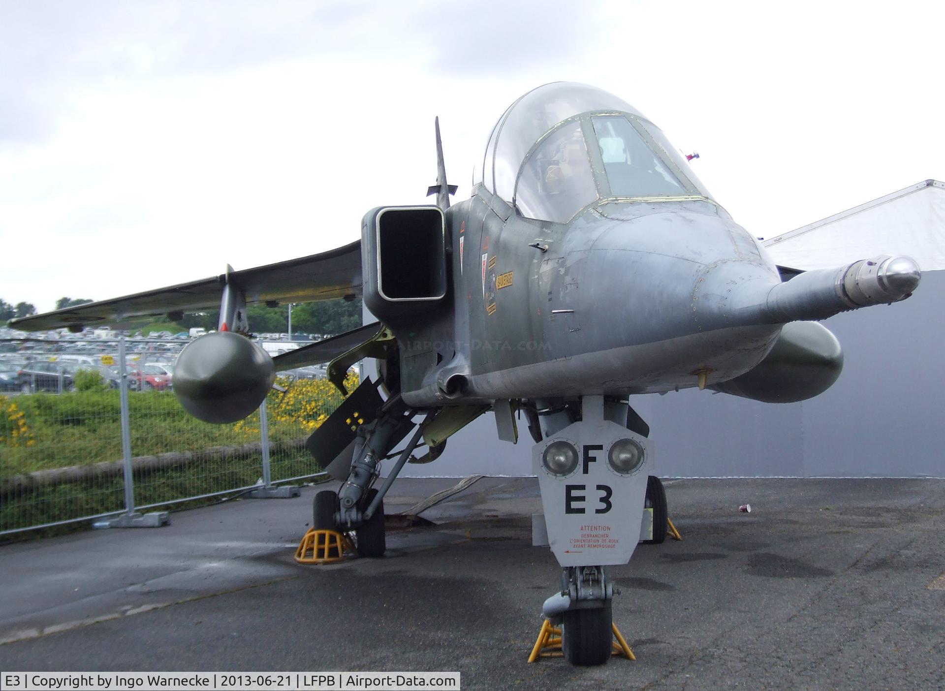 E3, Sepecat Jaguar E C/N E3, SEPECAT Jaguar E at the Aerosalon 2013, Paris