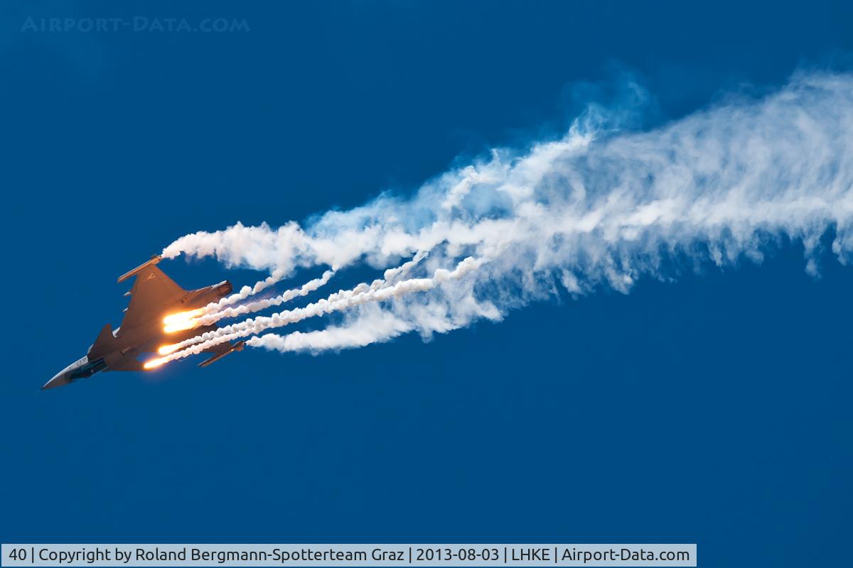 40, Saab JAS-39C Gripen C/N 39311, Saab Gripen