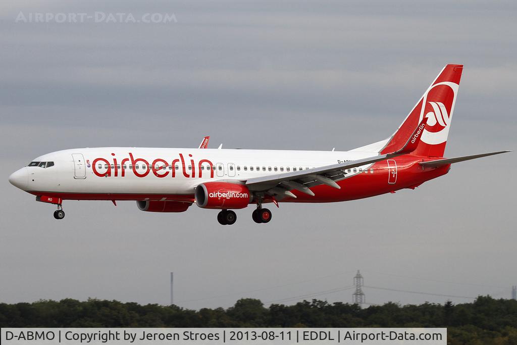D-ABMO, 2013 Boeing 737-86J C/N 36122, Dusseldorf Airport