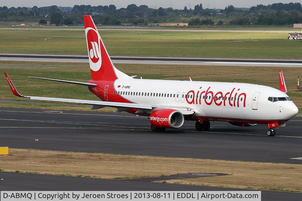 D-ABMQ, 2013 Boeing 737-86J C/N 37780, Dusseldorf Airport