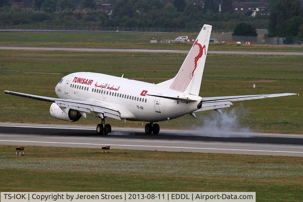 TS-IOK, 1999 Boeing 737-6H3 C/N 29496, Dusseldorf Airport