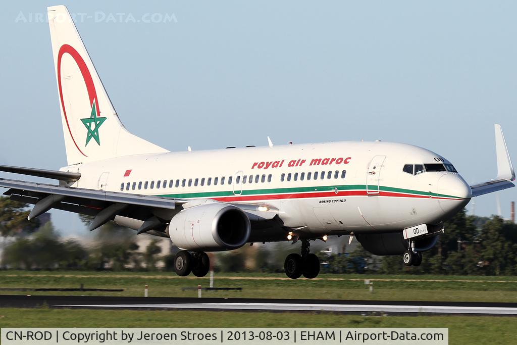 CN-ROD, 2006 Boeing 737-7B6 C/N 33062, @ Schiphol