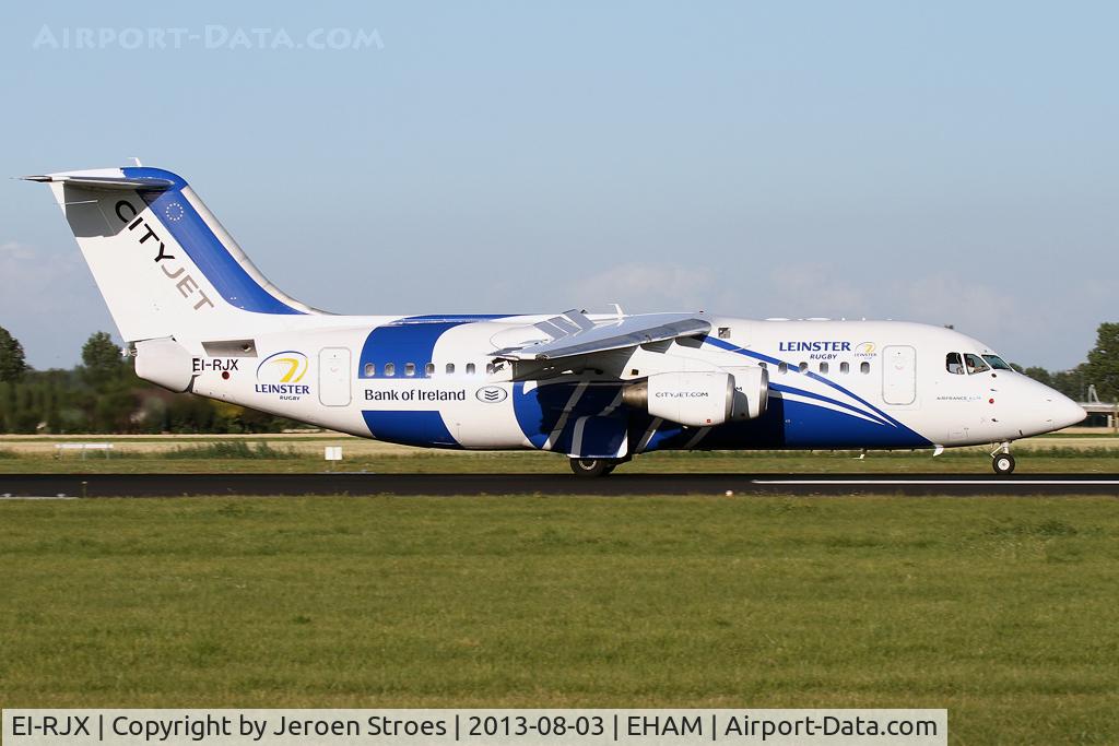 EI-RJX, 2000 BAe Systems Avro 146-RJ85A C/N E.2372, @ Schiphol