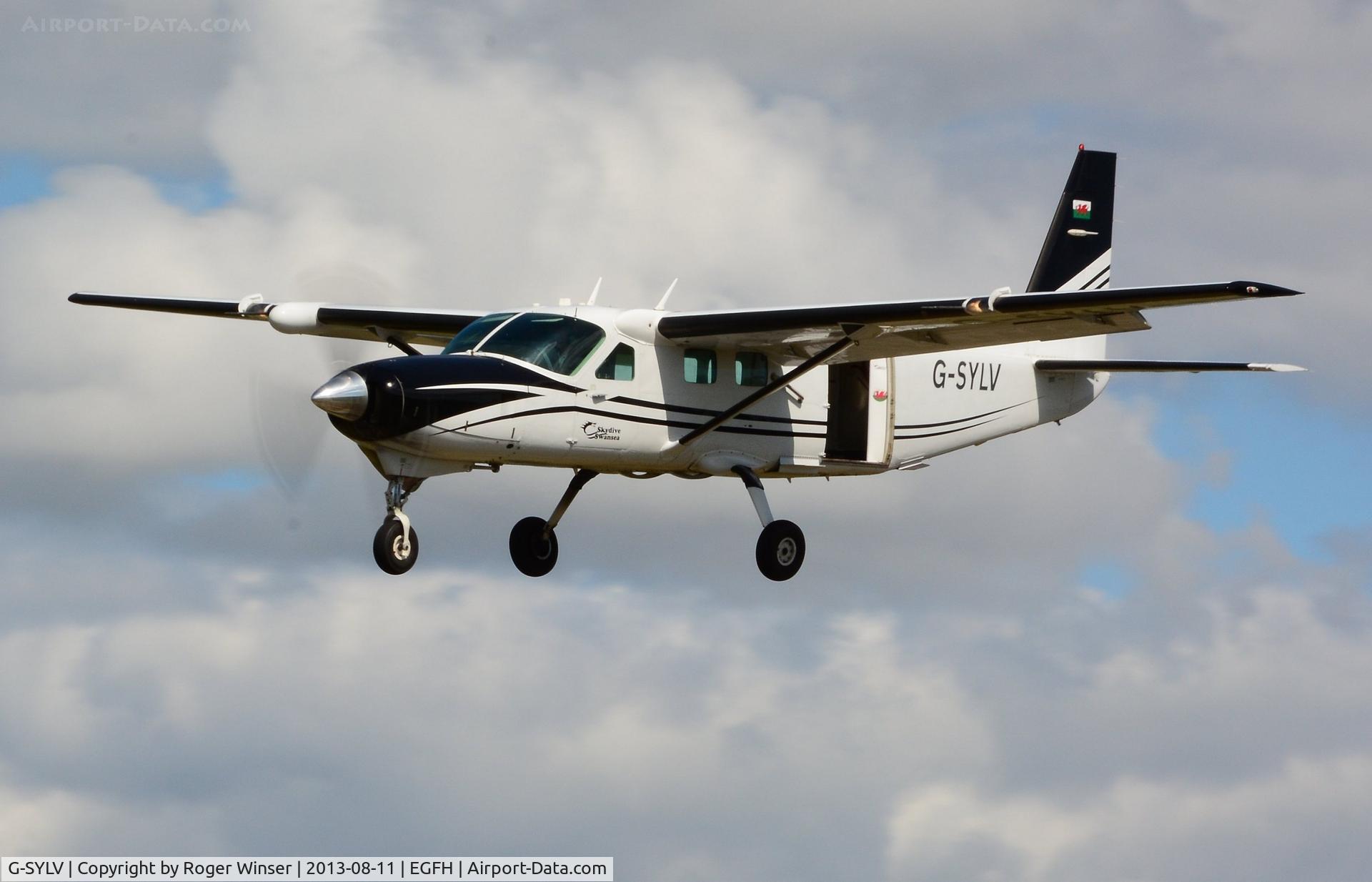 G-SYLV, 2002 Cessna 208B  Grand Caravan C/N 208B0936, Resident Grand Caravan.