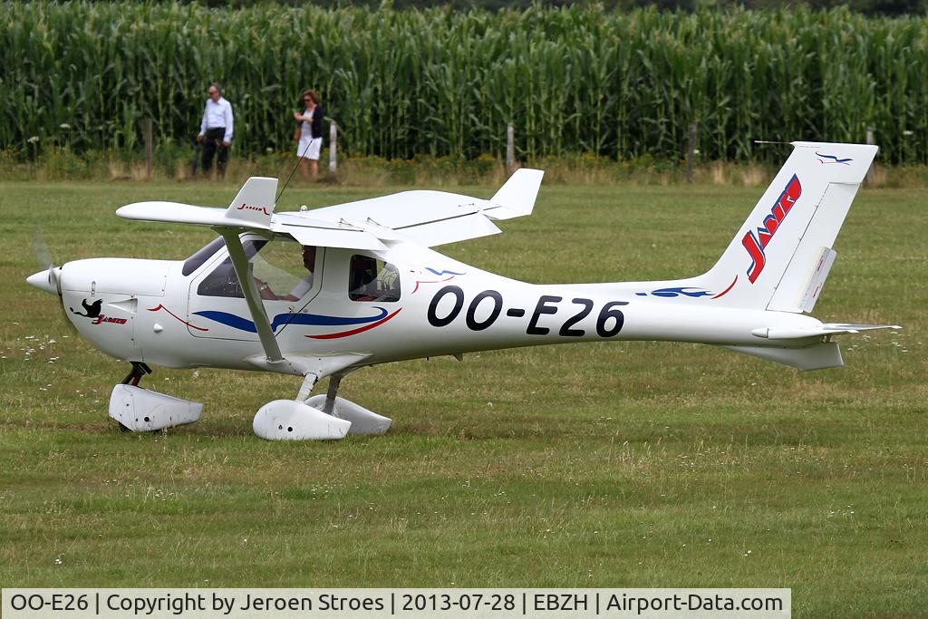 OO-E26, 2003 Jabiru UL 450 C/N 556, at Hasselt