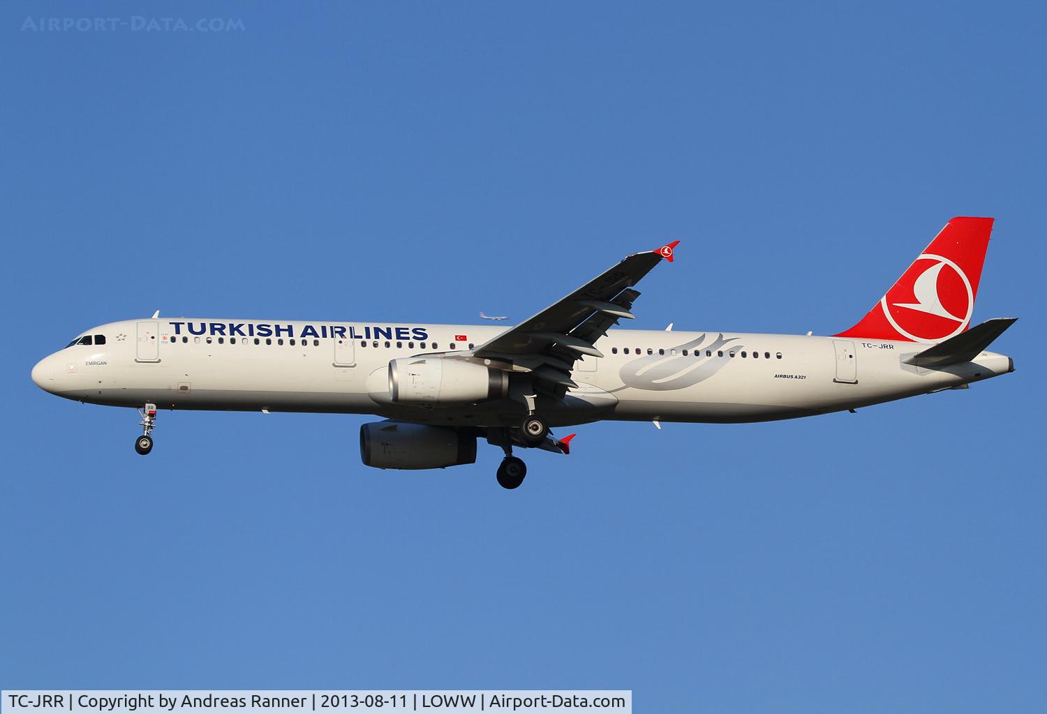 TC-JRR, 2011 Airbus A321-231 C/N 4706, Turkish Airlines Airbus A-321