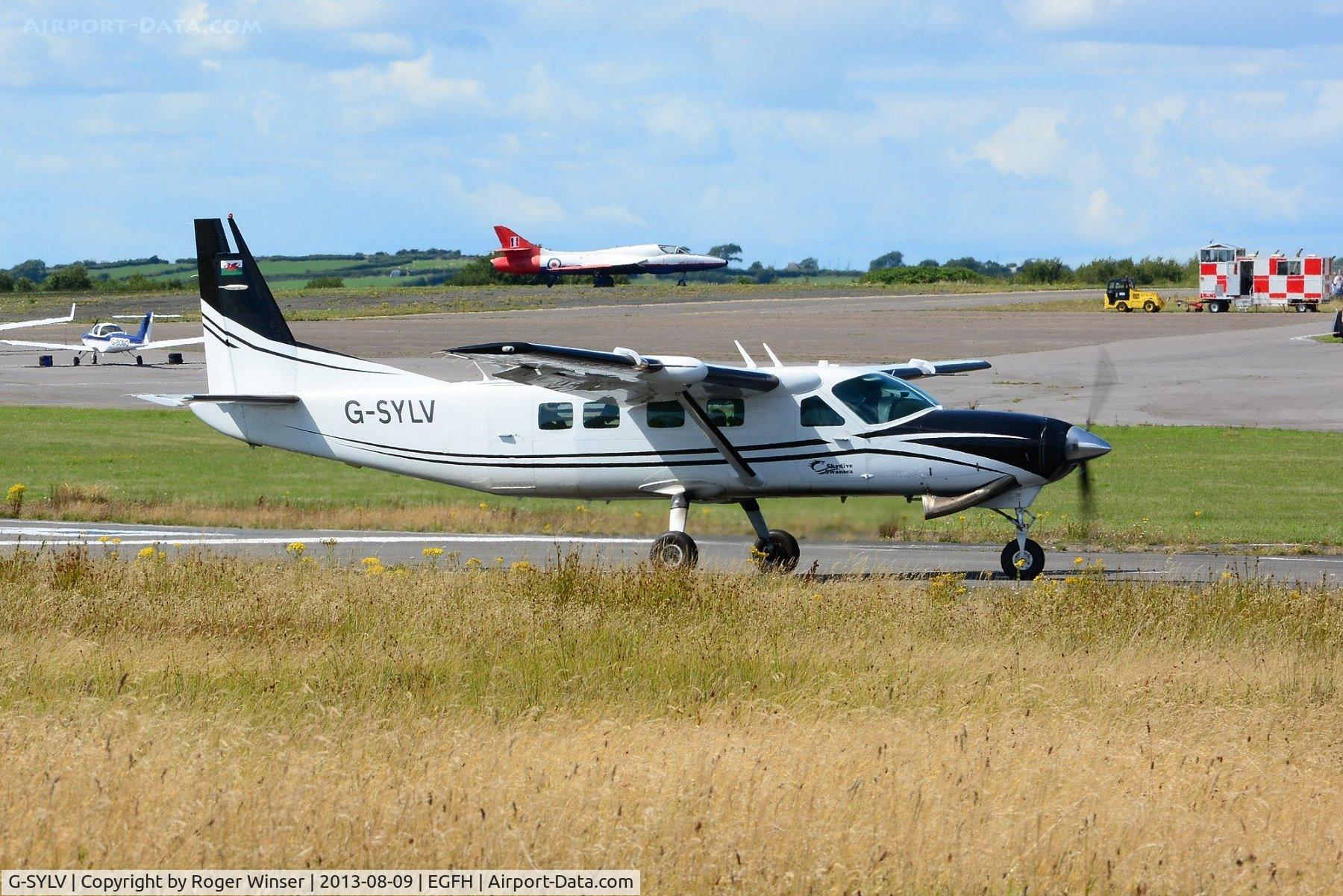 G-SYLV, 2002 Cessna 208B  Grand Caravan C/N 208B0936, Resident Grand Caravan.