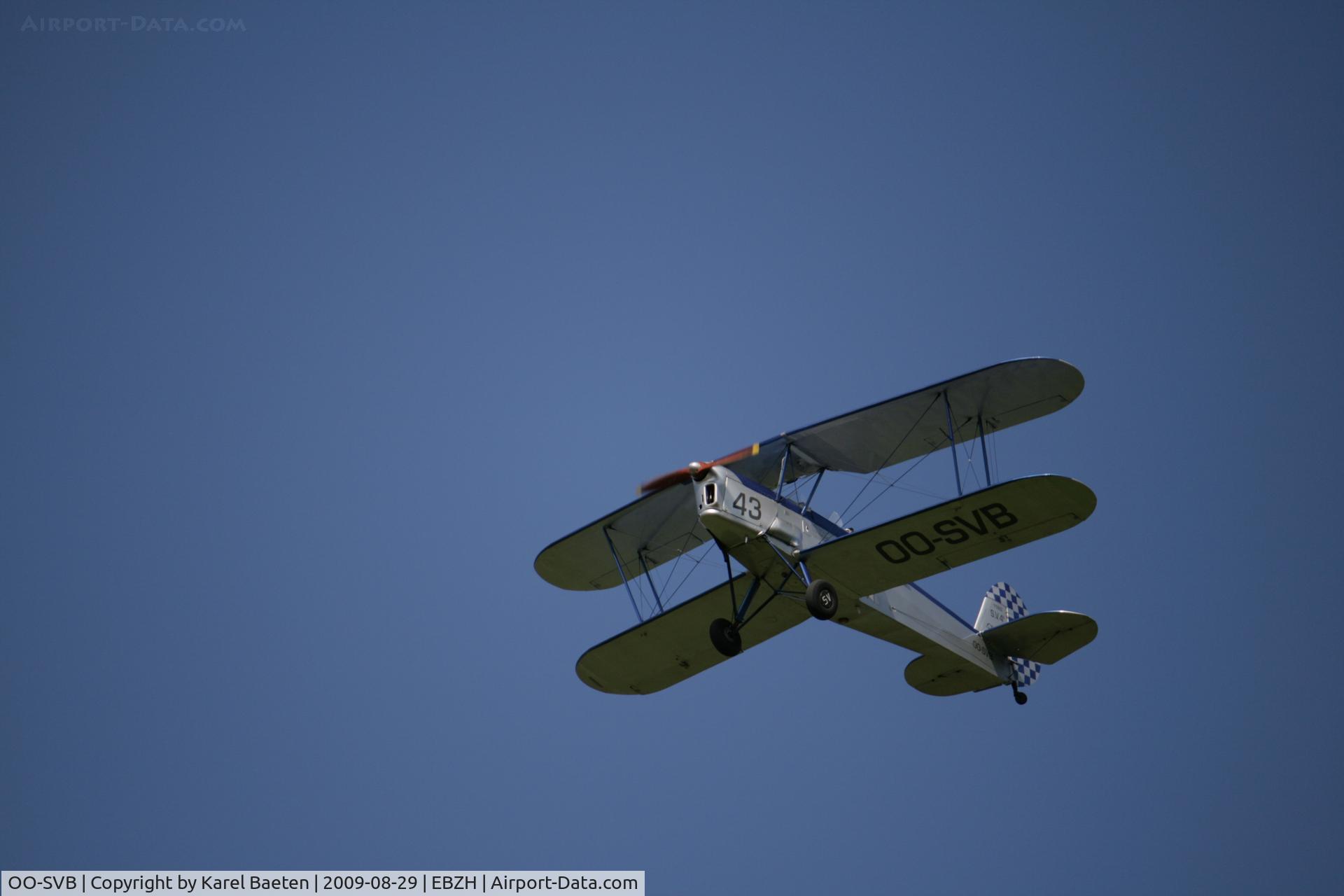 OO-SVB, 1952 Stampe-Vertongen SV-4B C/N 1185, seen@EBZH fly-in