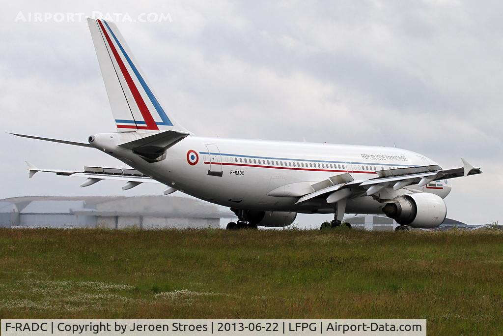 F-RADC, 1988 Airbus A310-304 C/N 418, @ cdg