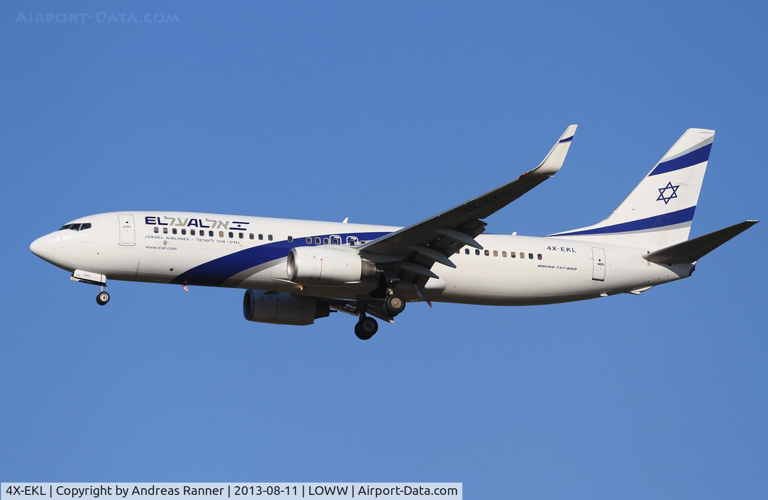 4X-EKL, 2009 Boeing 737-85P C/N 35478, EL AL Boeing 737