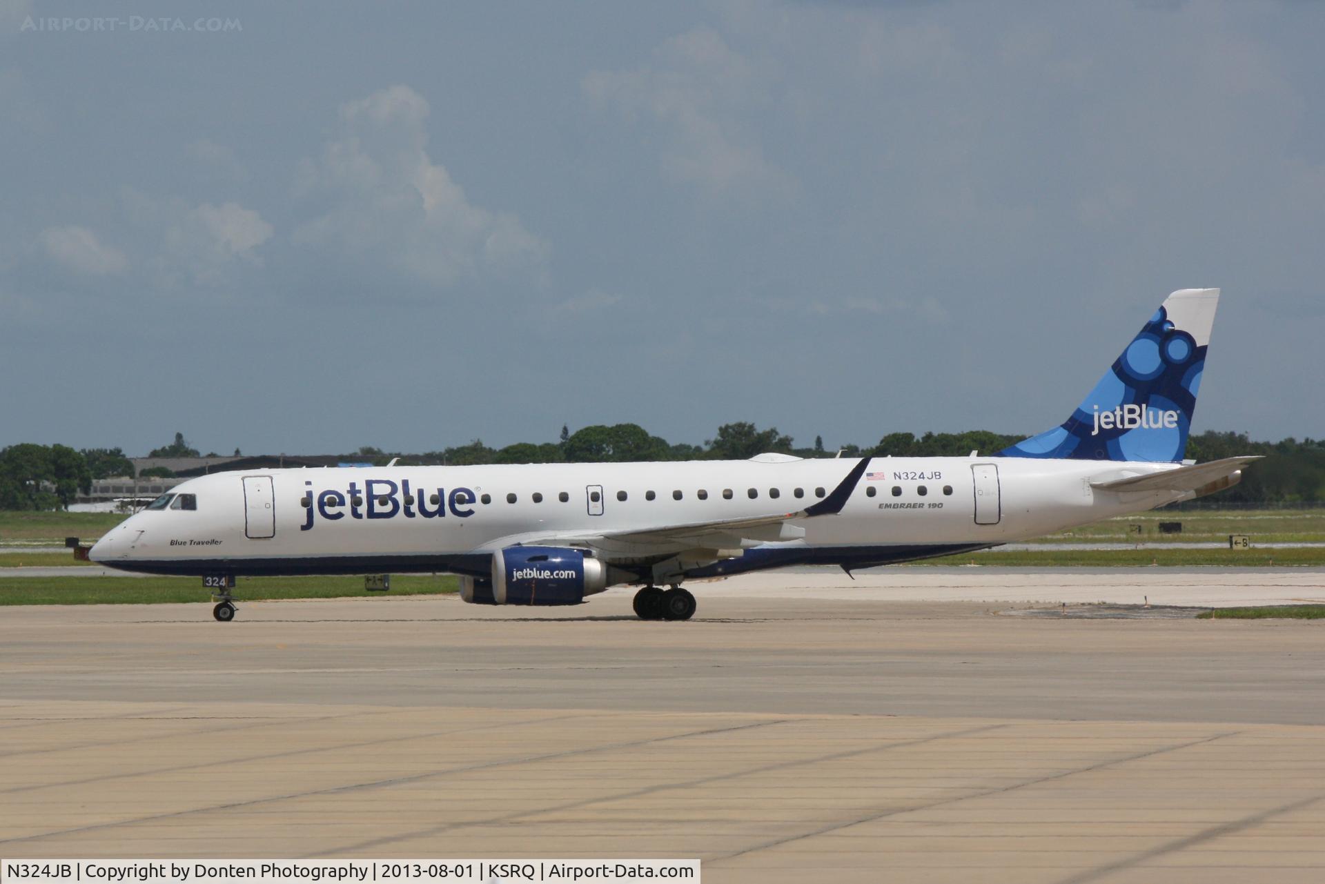 N324JB, 2010 Embraer ERJ-190-100 IGW 190AR C/N 19000388, JetBlue Flight 164 (N324JB) 