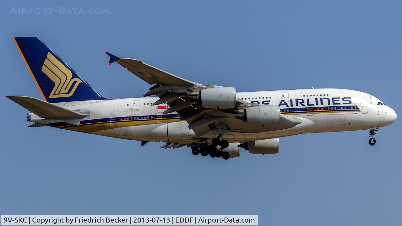 9V-SKC, 2006 Airbus A380-841 C/N 006, on final RW07R