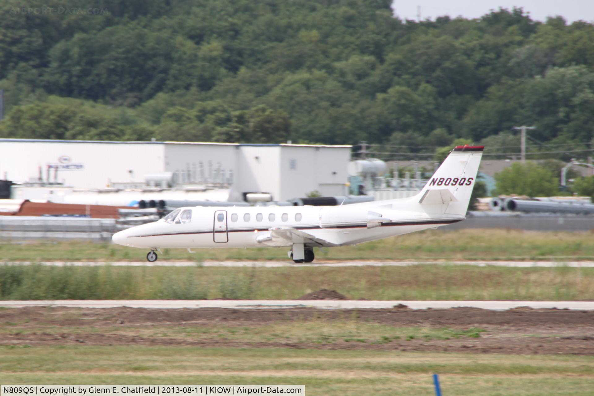 N809QS, 2006 Cessna 560 Citation Encore C/N 560-0698, Departing Runway 25
