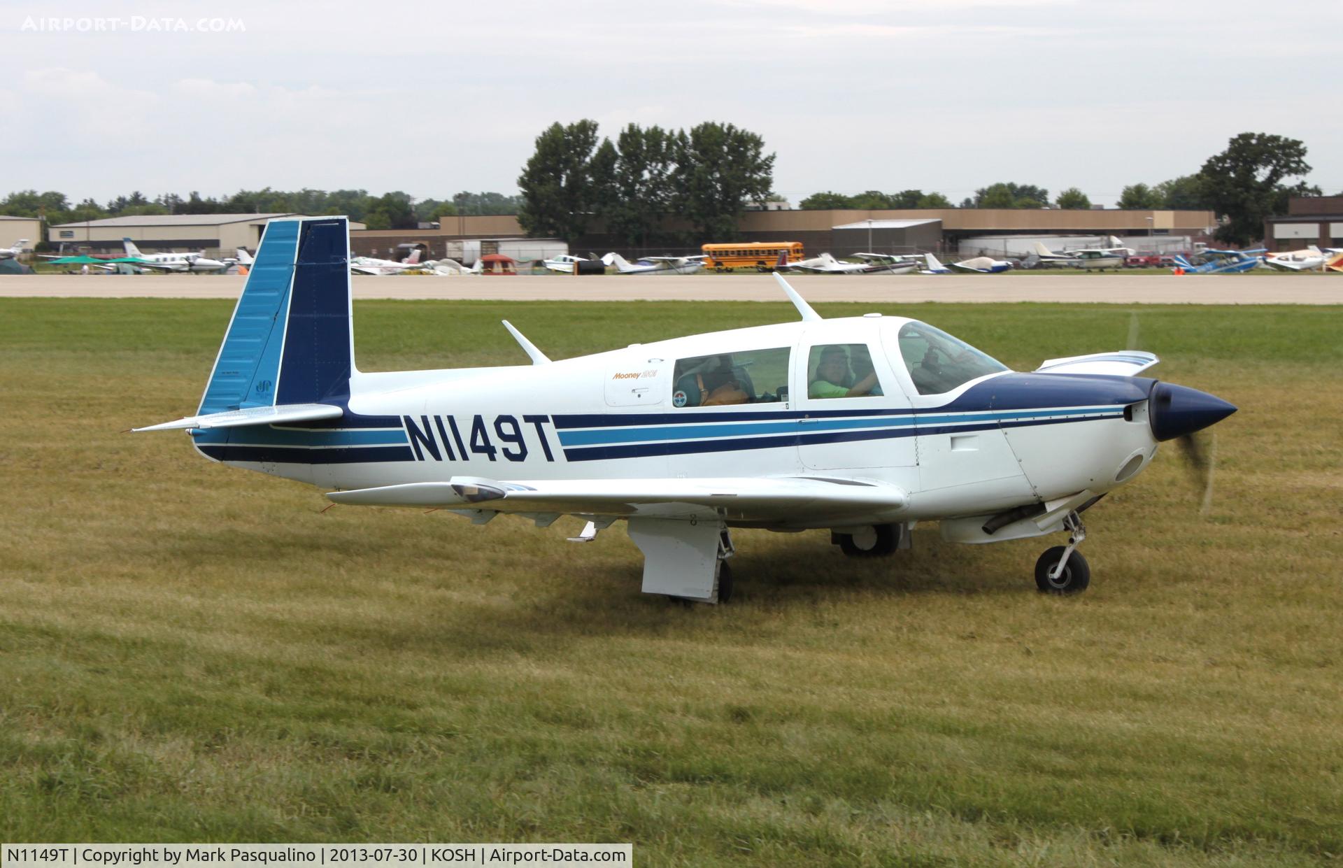 N1149T, 1981 Mooney M20J 201 C/N 24-1215, Mooney M20J
