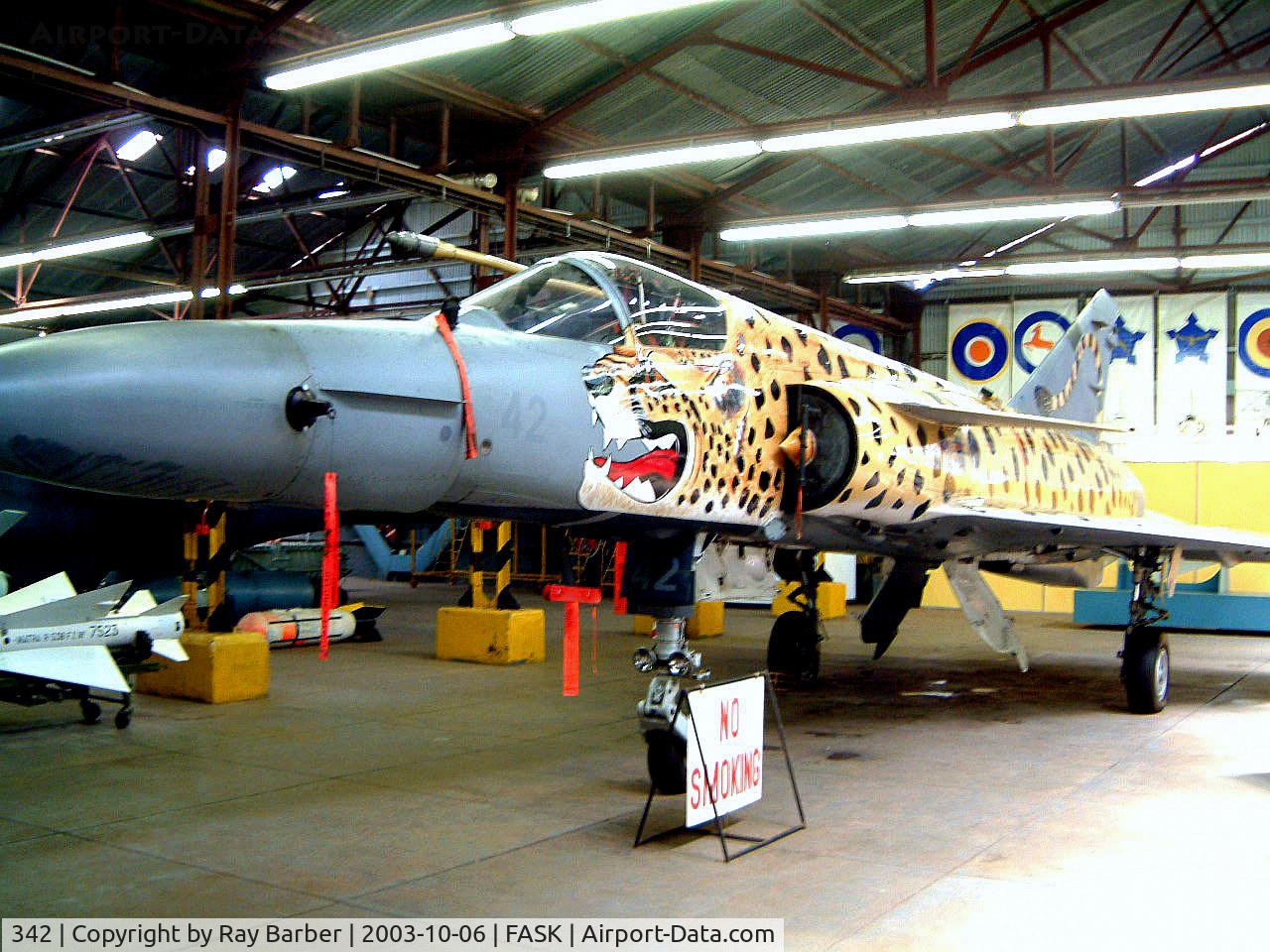 342, Atlas Cheetah C C/N 004, Atlas Cheetah C [Unknown] (South African Air Force) Swartkop~ZS 06/10/2003