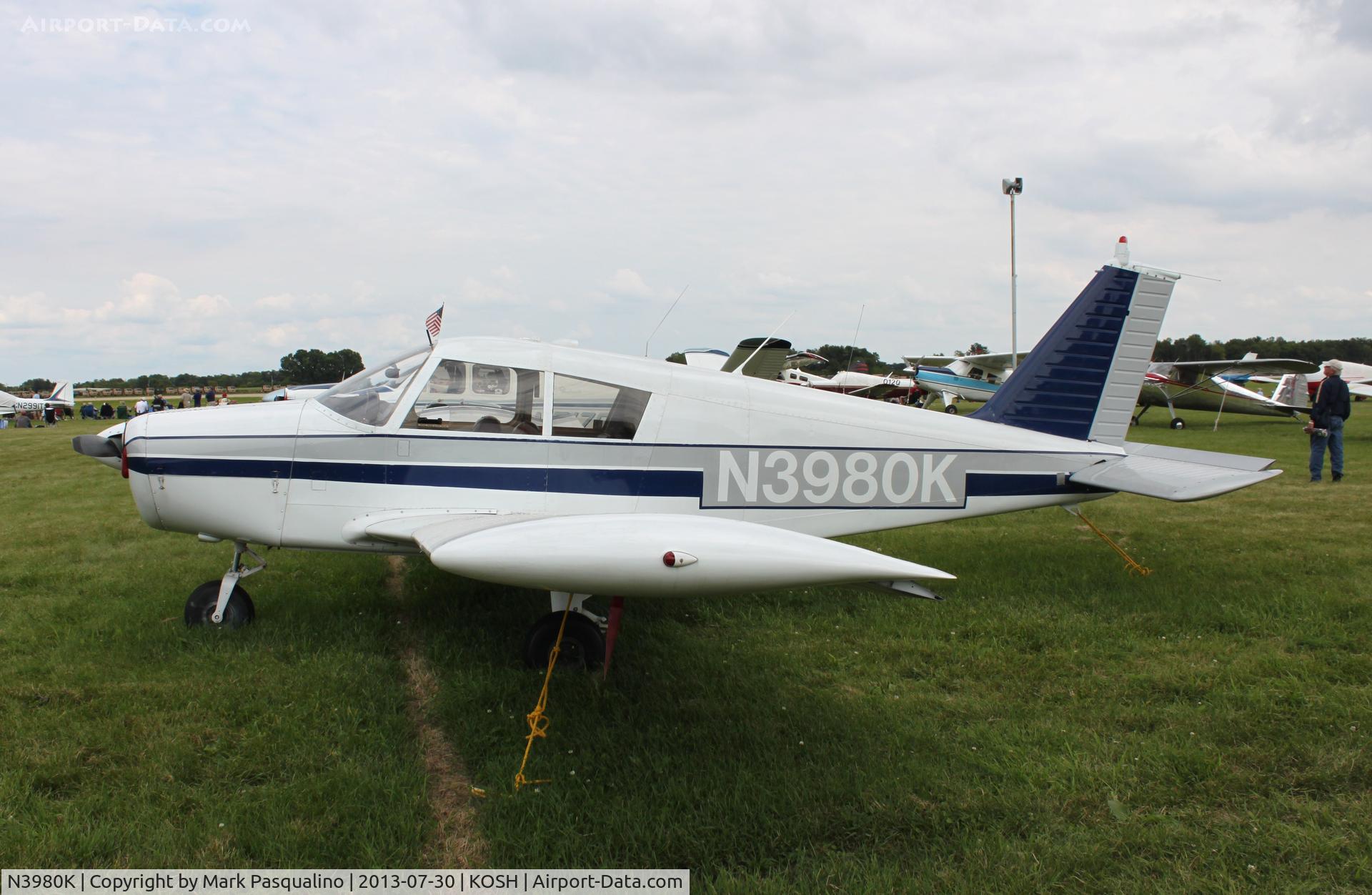 N3980K, 1967 Piper PA-28-140 C/N 28-23867, Piper PA-28-140