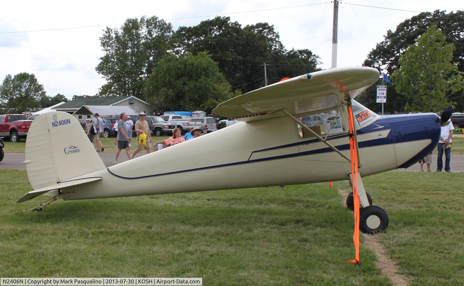 N2406N, 1947 Cessna 120 C/N 12655, Cessna 120