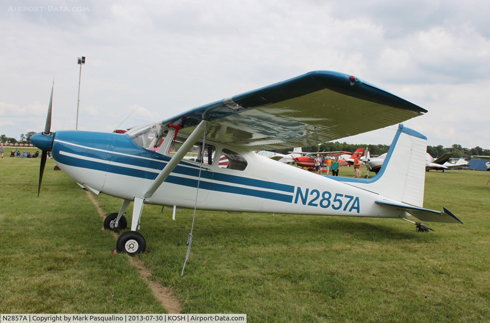 N2857A, 1953 Cessna 180 C/N 30057, Cessna 180