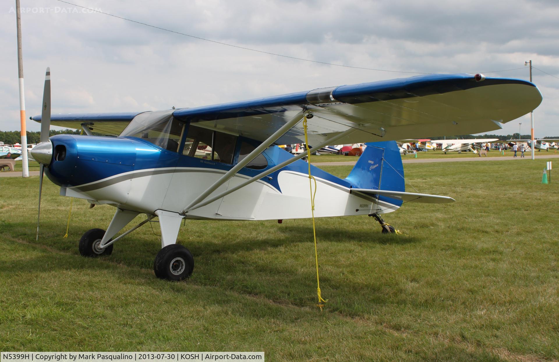 N5399H, 1949 Piper PA-16 Clipper C/N 16-206, Piper PA-16