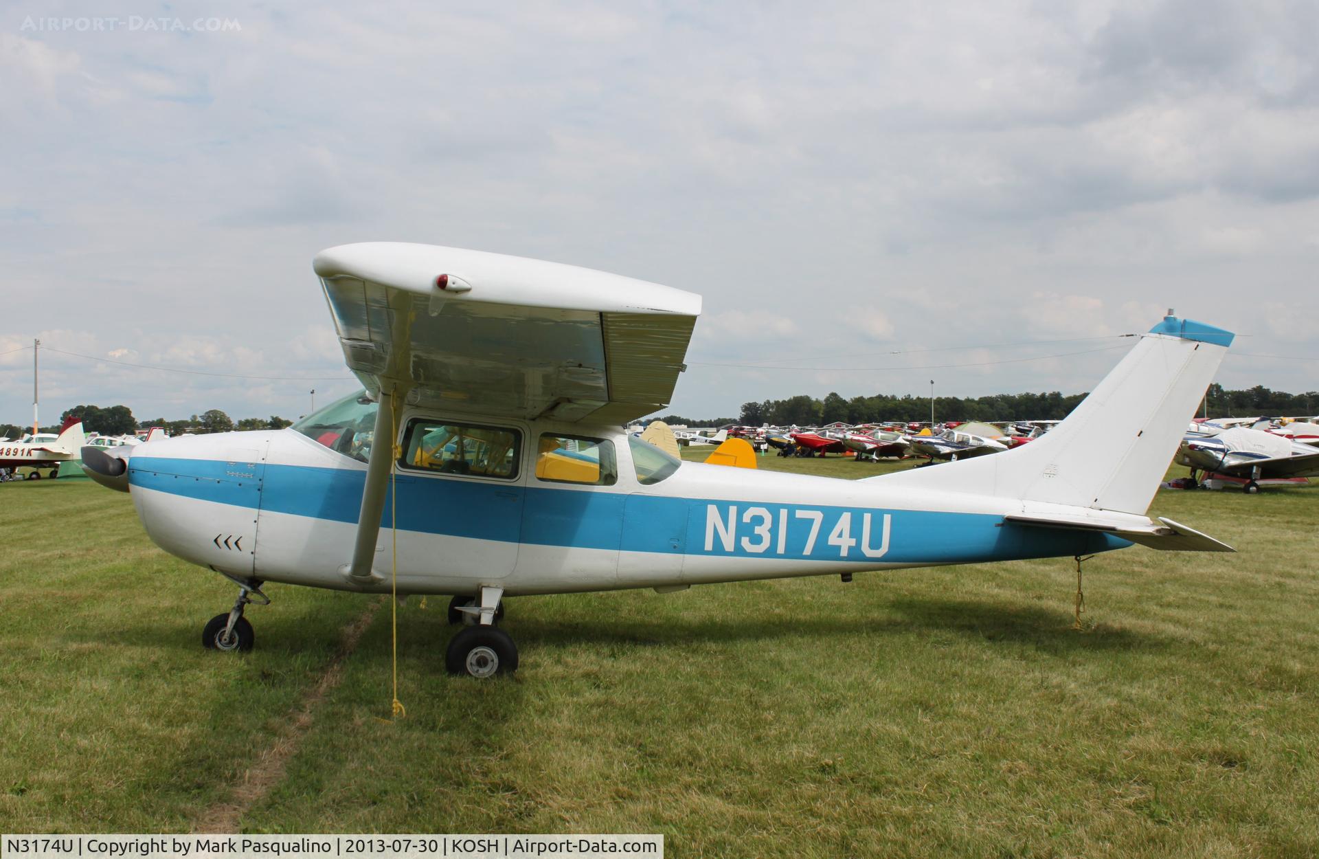 N3174U, 1963 Cessna 182F Skylane C/N 18254574, Cessna 182F